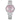 The NZ Wall - Women's Fashion Casual Women's Quartz Watch, round dial, stainless steel strap, in white color.