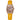 The NZ Wall - Women's casual analog watch with solid stainless steel band, white dial, Screw Crown, in gold color.