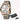 The NZ Wall - Waterproof Multi-function Quartz Watch for Women, alloy case material, analog display, 30-mtr water resistance.