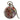 The NZ Wall - Vintage-style pocket watch featuring a colorful oil-painting goddess portrait on the cover