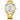 The NZ Wall - Men's business quartz watch, lightweight steel strap, round dial, 30M water resistance, in Black Green color.