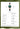 The NZ Wall - Women's Waterproof Watch, Small Dial, thin strap, art-style design, 8mm thickness, in Green Disc Black Belt color.