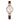 The NZ Wall - Women's Waterproof Watch, Small Dial, thin strap, art-style design, 8mm thickness, in Blue Plate Blue Ribbon color.