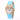 The NZ Wall - Children's Lovely Cartoon Watch, Cat face cartoon, round Dial shape, 18mm thickness, in light blue color.