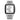 The NZ Wall - Rectangular smart men's watch with stainless steel strap, waterproof, 40mm alloy case in white color.