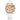 The NZ Wall - Women's Multifunctional Chronograph watch, waterproof, alloy case, leather strap, in white color.