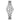 The NZ Wall - Women's Ultra-thin stainless steel strap watch, double calendar, waterproof, luminous hands, in silver white color