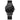 The NZ Wall - Fashion Quartz Watch Men & Women, 10mm thickness, in black color.
