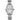 The NZ Wall - Women's Waterproof Luminous Quartz Watch, stainless steel case, 50m water resistance, butterfly clasp in Silver White color.