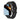 The NZ Wall - Smartwatch with large rectangular display, silicone strap, heart-rate and pedometer tracking, in Black colour.