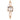 The NZ Wall - Women's High-grade square dial alloy bracelet watch, Antique Style, 30m water resistance, in gold color.