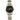 The NZ Wall - Women's Waterproof Luminous Quartz Watch, stainless steel case, 50m water resistance, butterfly clasp in Gold White color.