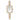 The NZ Wall - Shell pearls women’s creative quartz, pearl accents, 30m water resistance, in gold & white color.
