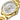 The NZ Wall - Men's business quartz watch, lightweight steel strap, round dial, 30M water resistance, in Black Green color.
