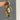 The NZ Wall - Women's Small Jade Oval Diamond Quartz Bracelet Watch, alloy case, in Amber Gold Face color.