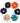Bright Color Satin Cloth Circle Large Intestine Circle Headdress