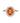 18K Gold Fenda Stone Orange Ring