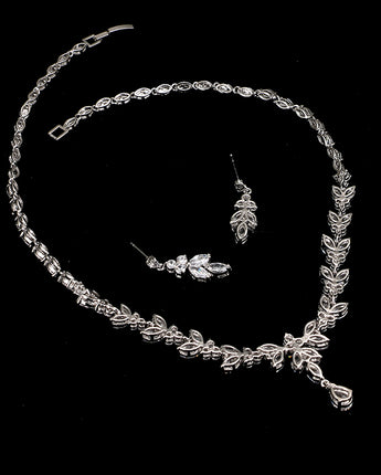 Zircon Simple Bridal Set