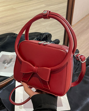 Women's Fashion Bowknot Crossbody Shoulder Bag