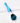 Single makeup brush makeup tool blue