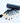 Barrel makeup brush set