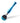 Single makeup brush makeup tool blue