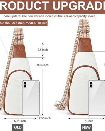 Women's Fashion European And American Style Color Matching Crossbody Bag