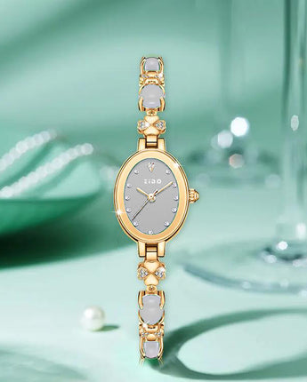 Simple Fashion Temperament Entry Lux Quartz Diamond Waterproof Women's Wrist Watch