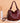 Fashion Stitching PU Tassel Portable Shoulder Crossbody Commuter Women's Bag