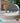 TOPMAX Patio Furniture Round Outdoor Sectional Sofa Set Rattan Daybed Two-Tone Weave Sunbed With Ret