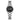 The NZ Wall - Women's Ultra-thin stainless steel strap watch, double calendar, waterproof, luminous hands, in silver color