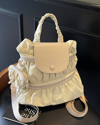 Shoulder Fashion Pleated Handbag