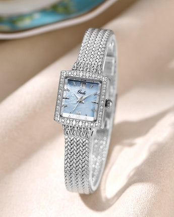 Niche Fritillary Light Luxury Square Plate Waterproof Quartz Watch